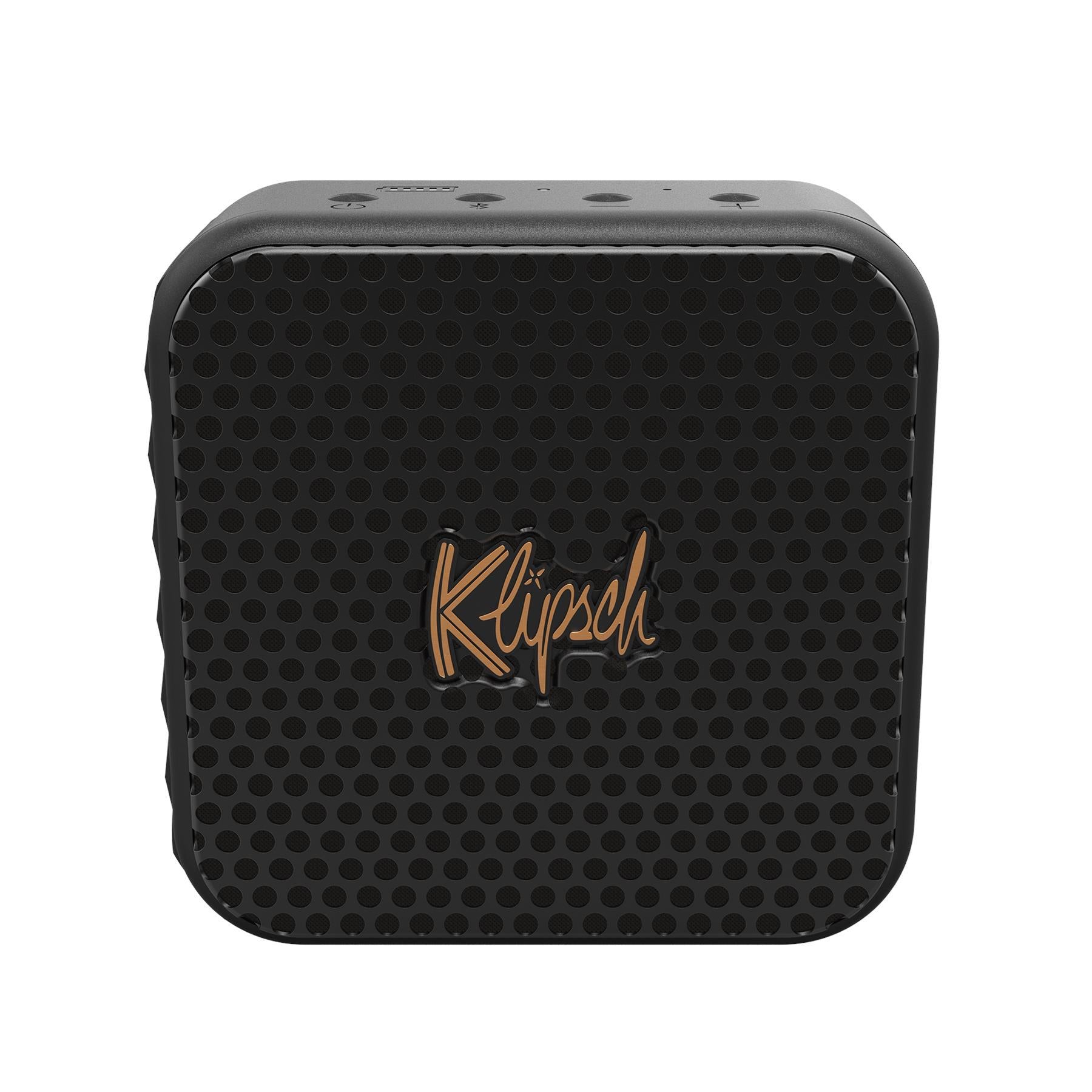 Klipsch Austin Portable Bluetooth Speaker - Wireless Outdoor Speaker with Rich Bass, IPX4 Waterproof, 10-Hour Playtime - Perfect for Beach, Pool, Camping & Travel