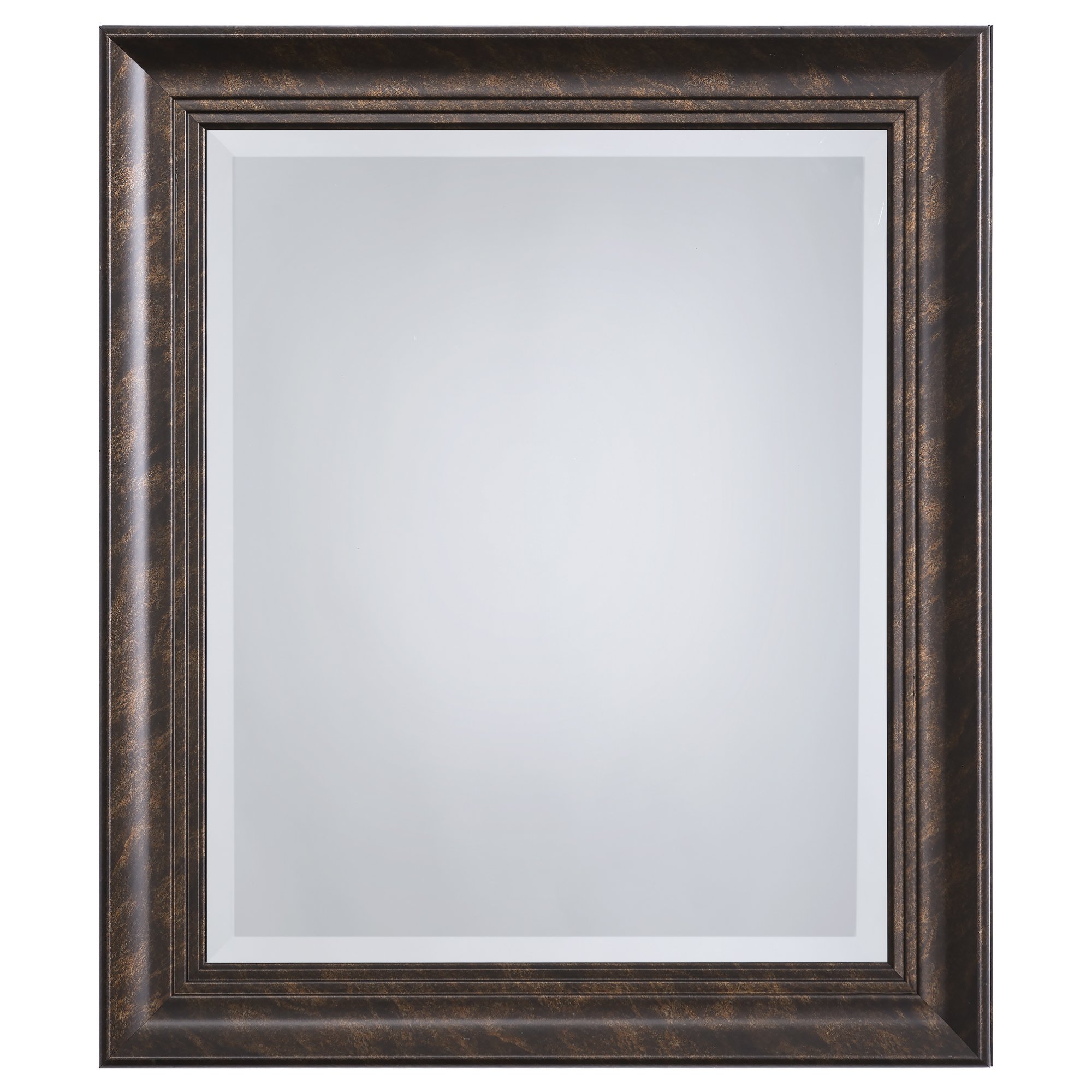 Yosemite Wall Mirror - Medium Size Dark Bronze Finish - Elegant Home Decor for Living Room, Bedroom & Entryway