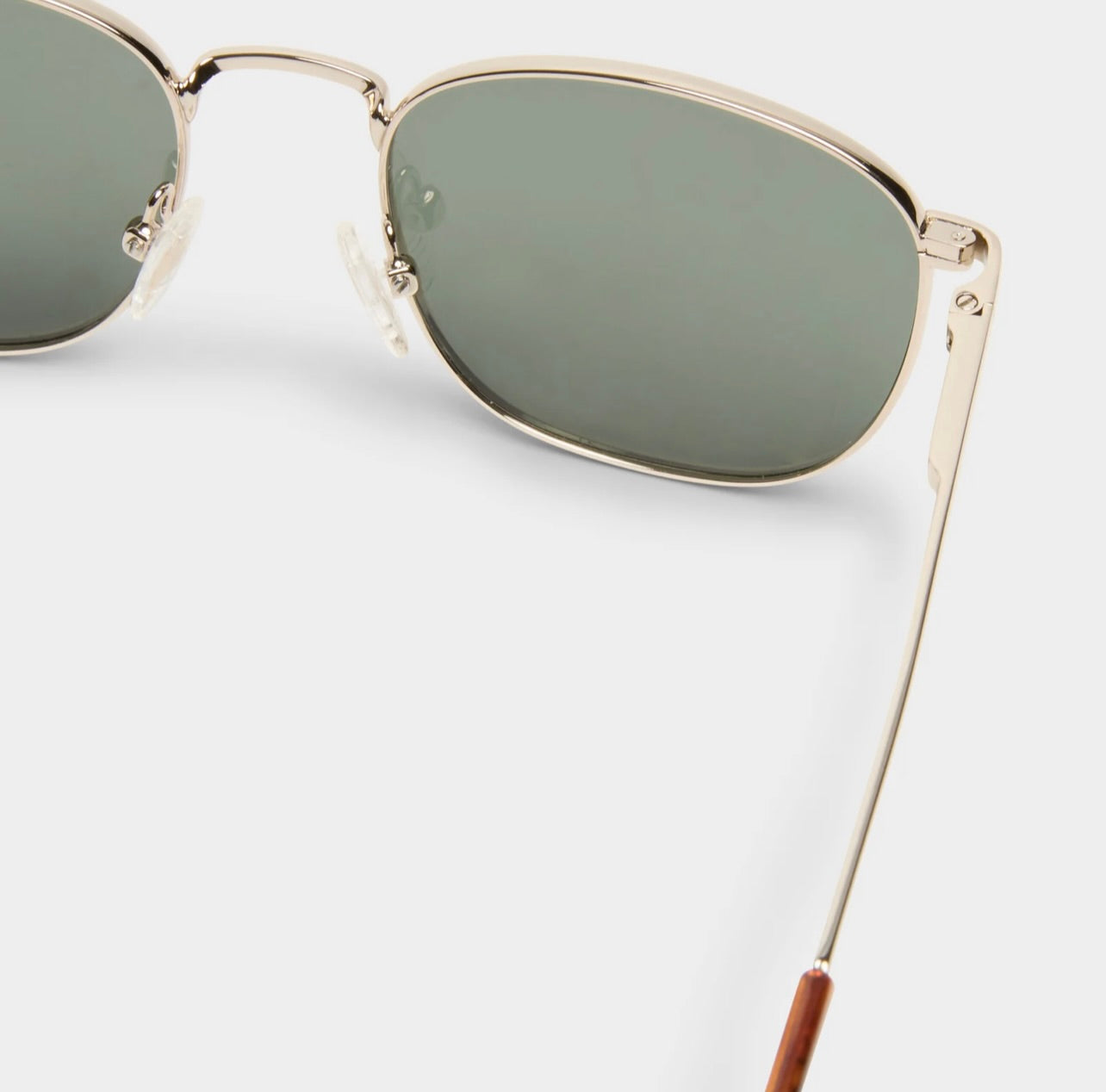 Neptune Deux Gold Khaki Mono Polarized Sunglasses for Women & Men - UV Protection, Fashionable Aviator Style for Driving, Beach & Outdoor Activities