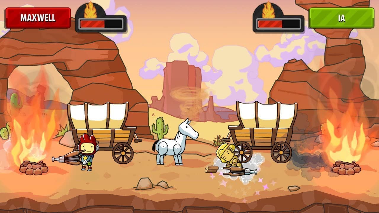 Scribblenauts Showdown - Fun Family Party Game for PlayStation 4 (PS4) - Creative Puzzle Solving & Multiplayer Adventure - Perfect for Game Nights & Kids Entertainment