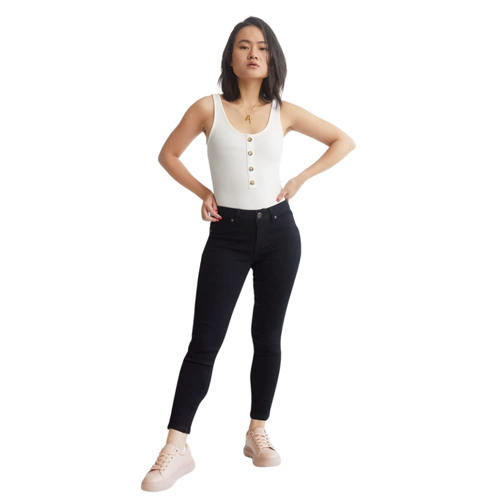 1822 Women's Classic Denim Jeans - High Waisted Stretch Skinny Jeans for Casual Wear & Everyday Outfits