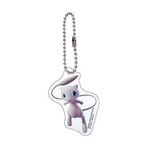 Pokemon Mewtwo Strikes Back Evolution Acrylic Swing Keychain - Cute Anime Character Keyring for Backpacks, Gifts & Collectibles