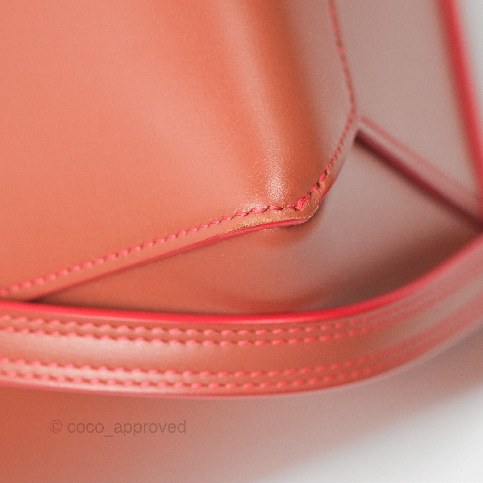 Celine Micro Belt Bag in Terracotta | Smooth Leather with Gold Hardware | Perfect for Work, Travel & Everyday Use