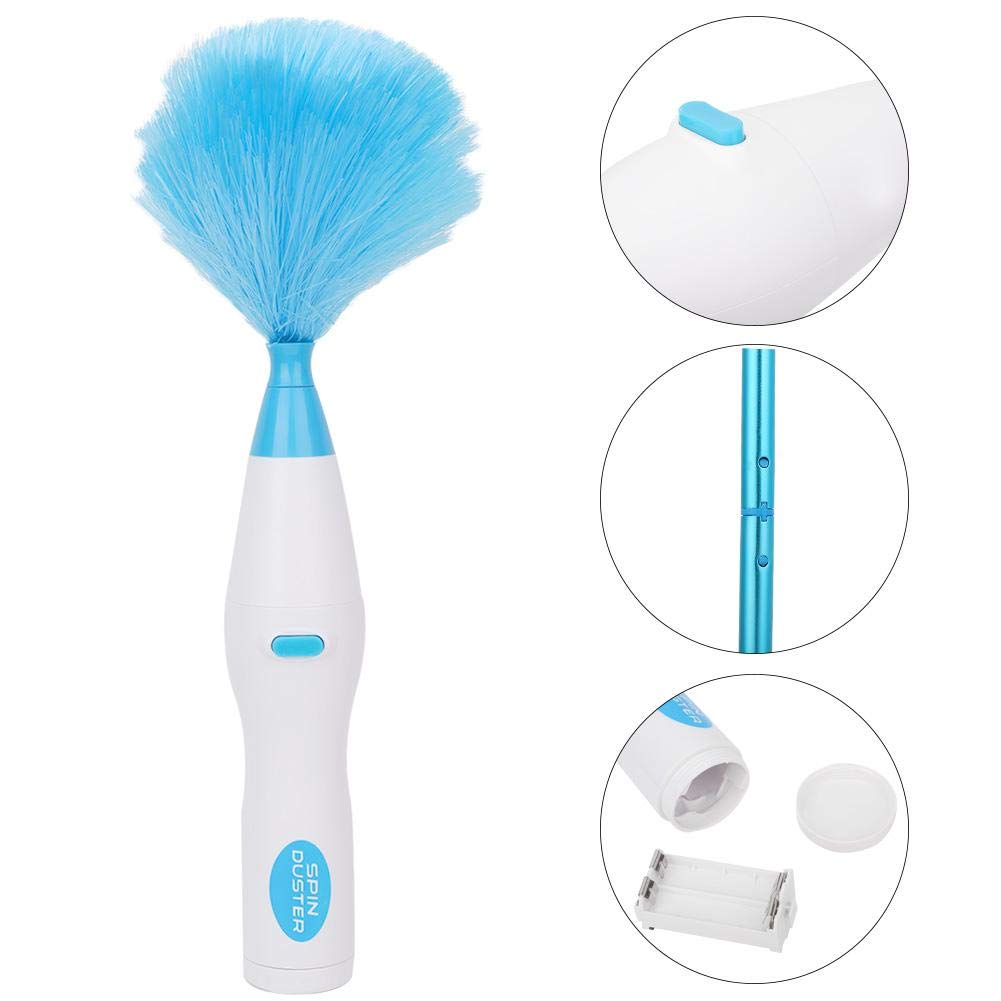 180° Bendable Electric Duster Brush - Handheld Cordless Dusting Tool for Window Blinds, Furniture & Hard-to-Reach Areas | Perfect for Home Cleaning, Car Detailing & Office Maintenance