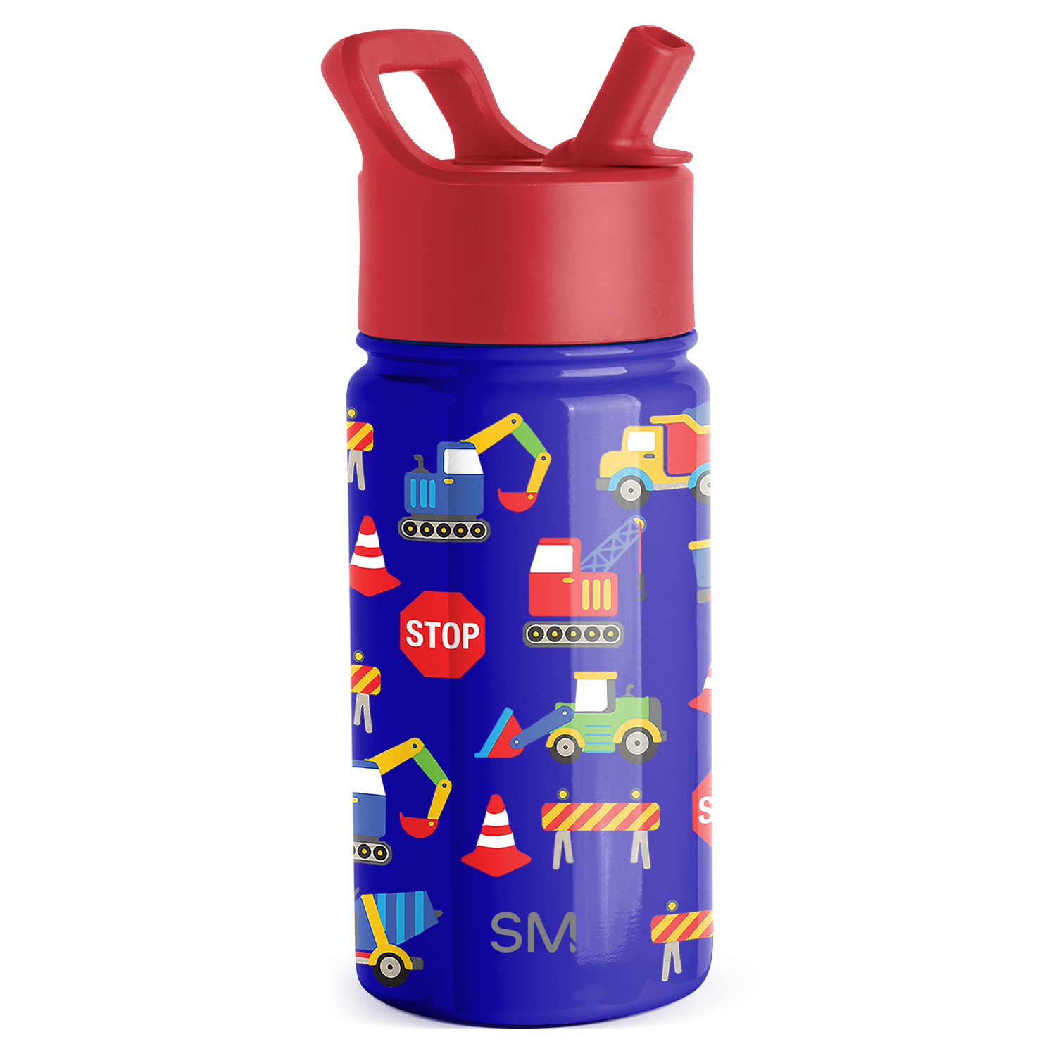 Summit Kids Water Bottle with Straw Lid - BPA Free, Leak Proof, Insulated Stainless Steel Bottle for School, Sports & Outdoor Activities