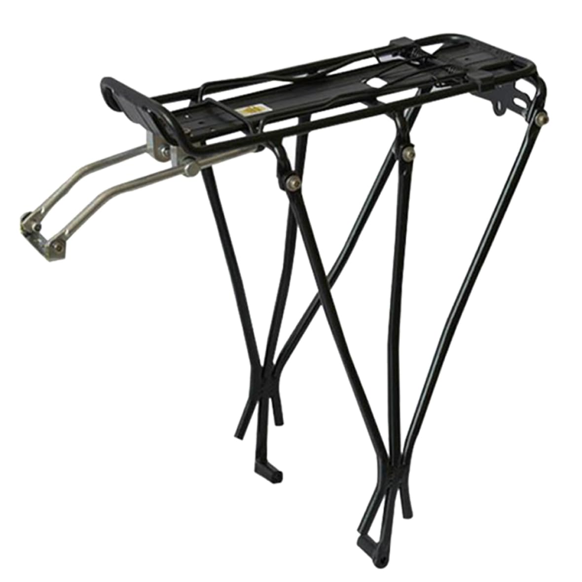 Heavy Duty Aluminum Alloy Rear Bike Rack - Universal Bike Carrier with Bolt-On Mounting - Waterproof Mountain Bike Cargo Rack for Bicycle Accessories - Perfect for Commuting, Grocery Hauling & Outdoor Adventures