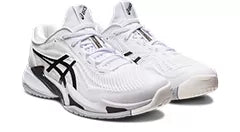 ASICS Men's Court FF 3 Tennis Shoes - White/Black - High-Performance Court Shoes for Competitive Play & Training