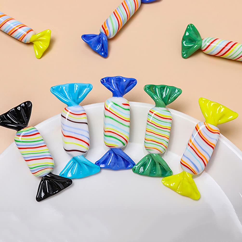 BESPORTBLE 4pcs Glass Candy Decor - Unique Home Ornaments for Party & Gifts