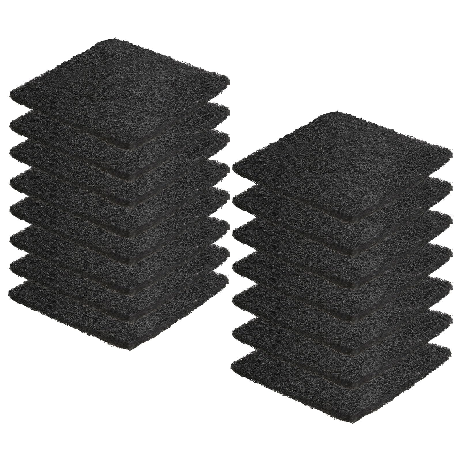 15 Pack Activated Charcoal Odor Eliminator Sheets - 3.9