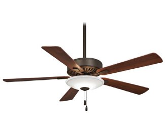 Minka-Aire F656L-ORB 52 Inch LED Ceiling Fan with Remote Control, Oil Rubbed Bronze Finish - Perfect for Living Room, Bedroom, and Outdoor Covered Patios
