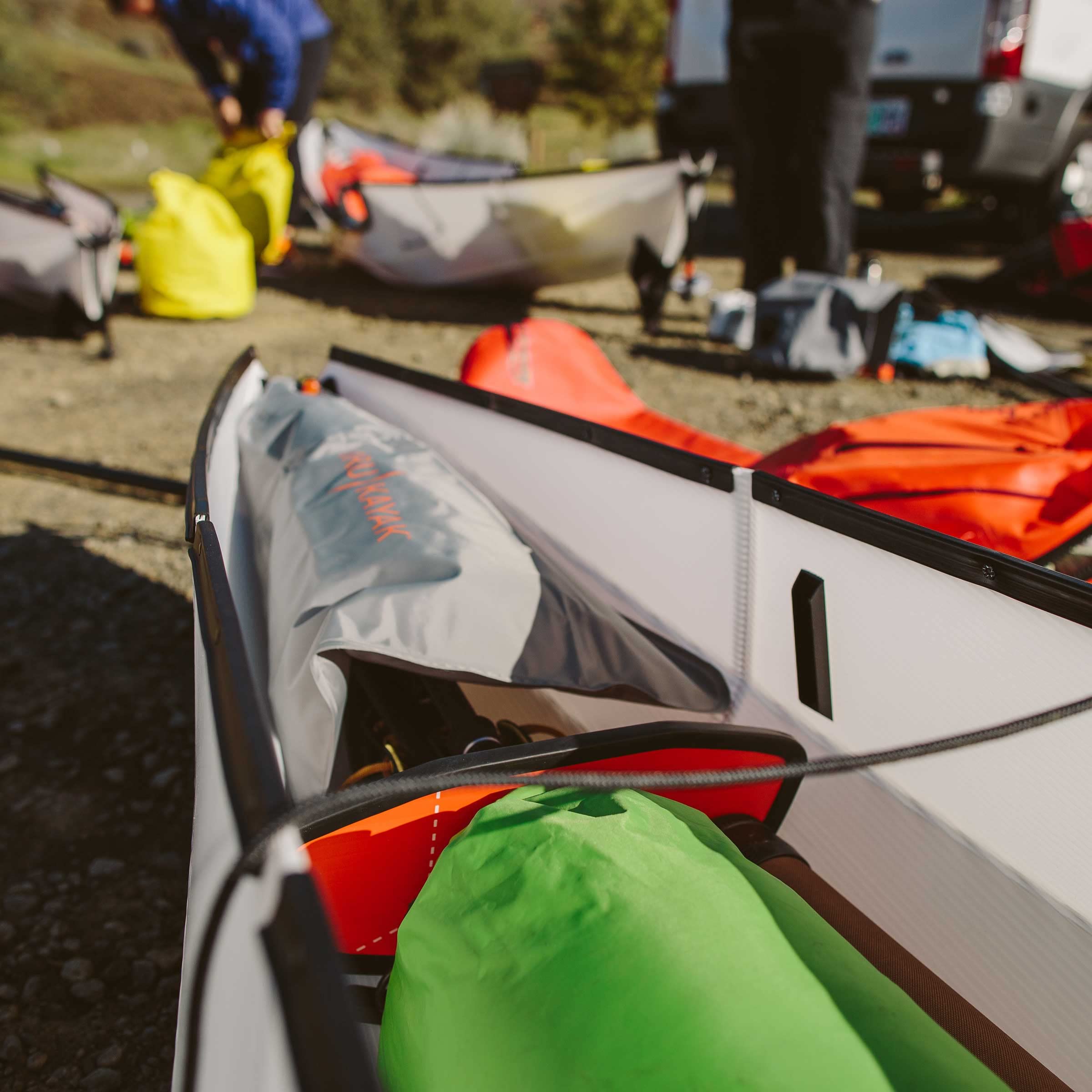 Oru Kayak Float Bags for Portable Folding Kayaks - Set of 2 | Inflatable Safety Gear for Kayak Storage & Transportation | Perfect for Camping, Fishing & Water Sports
