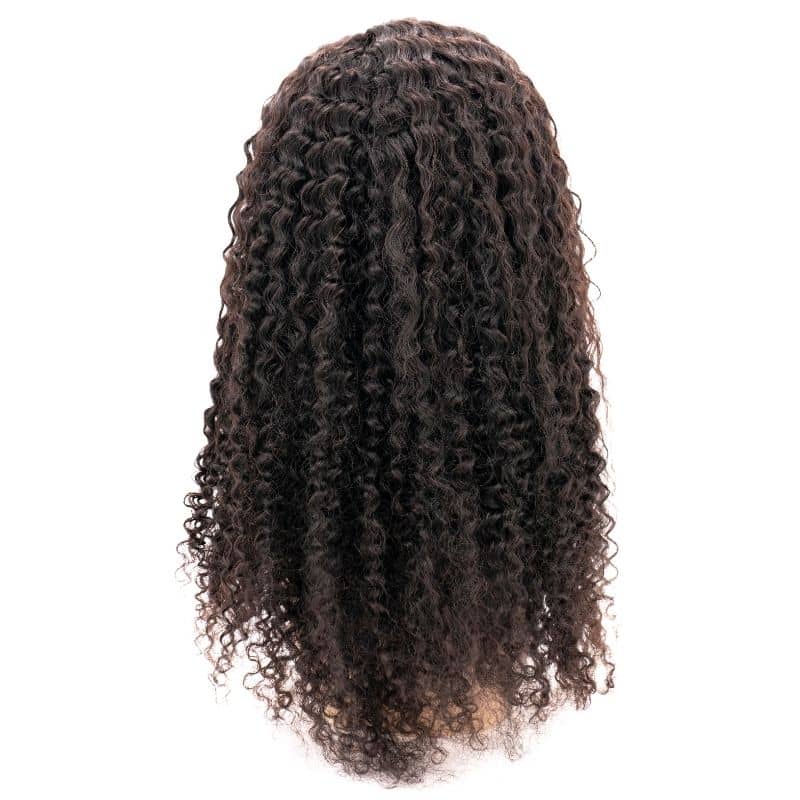 Kinky Curly 4x4 Transparent Lace Closure Wig 100% Human Hair - Natural Look for Black Women | Perfect for Daily Wear, Cosplay & Special Occasions