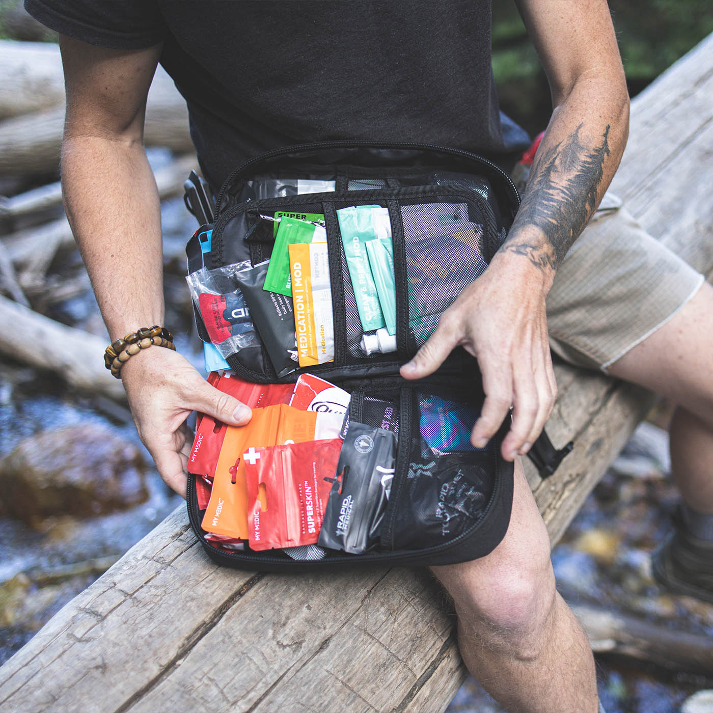 MyFAK Premium First Aid Kit - 120-Piece Emergency Medical Supplies for Home, Car, Travel & Outdoor Adventures | Compact & Portable for Camping, Hiking & Workplace Safety