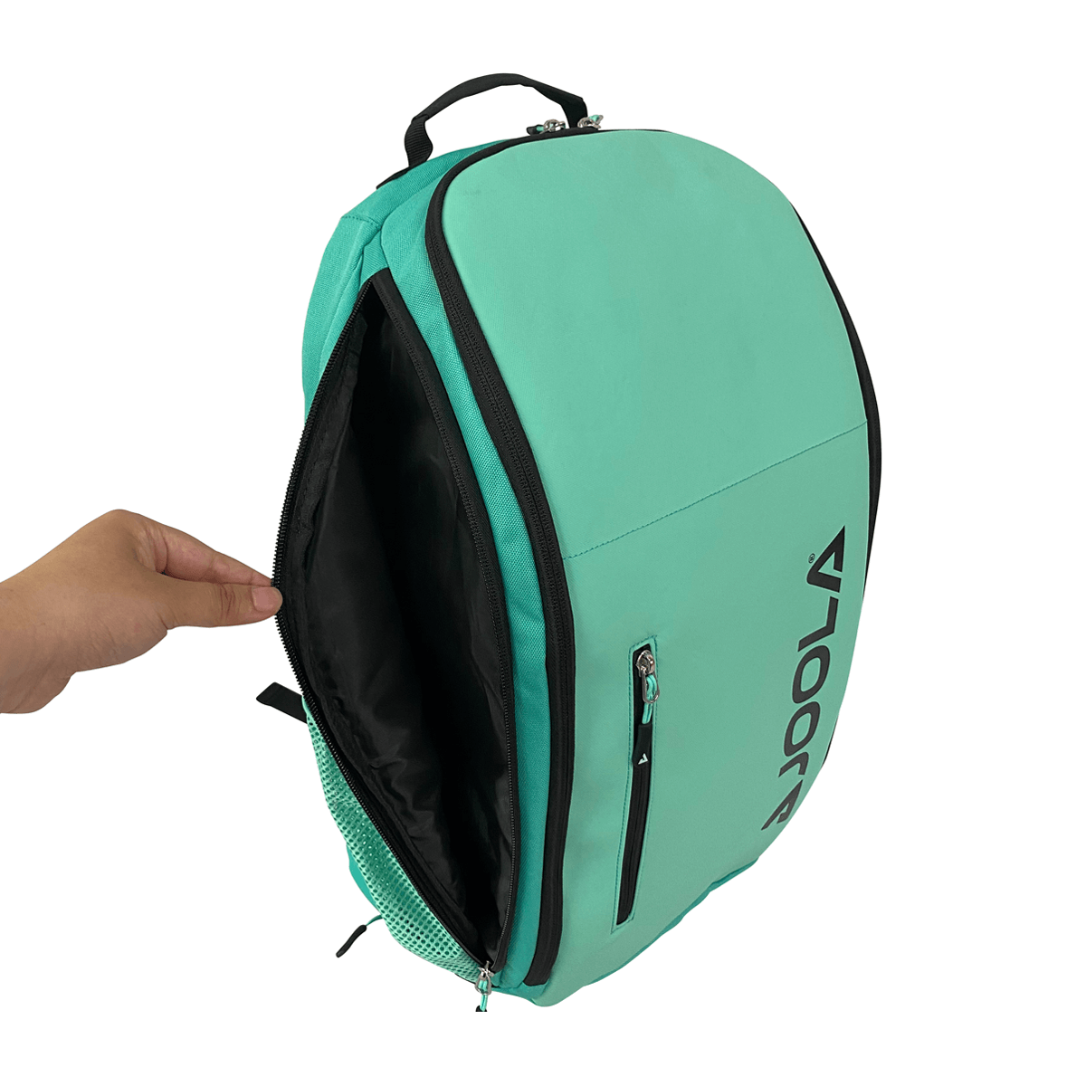 JOOLA Vision II Table Tennis Backpack (Petrol/Teal) - Premium Ping Pong Equipment Storage for Paddles, Balls & Accessories - Perfect for Tournaments & Practice Sessions