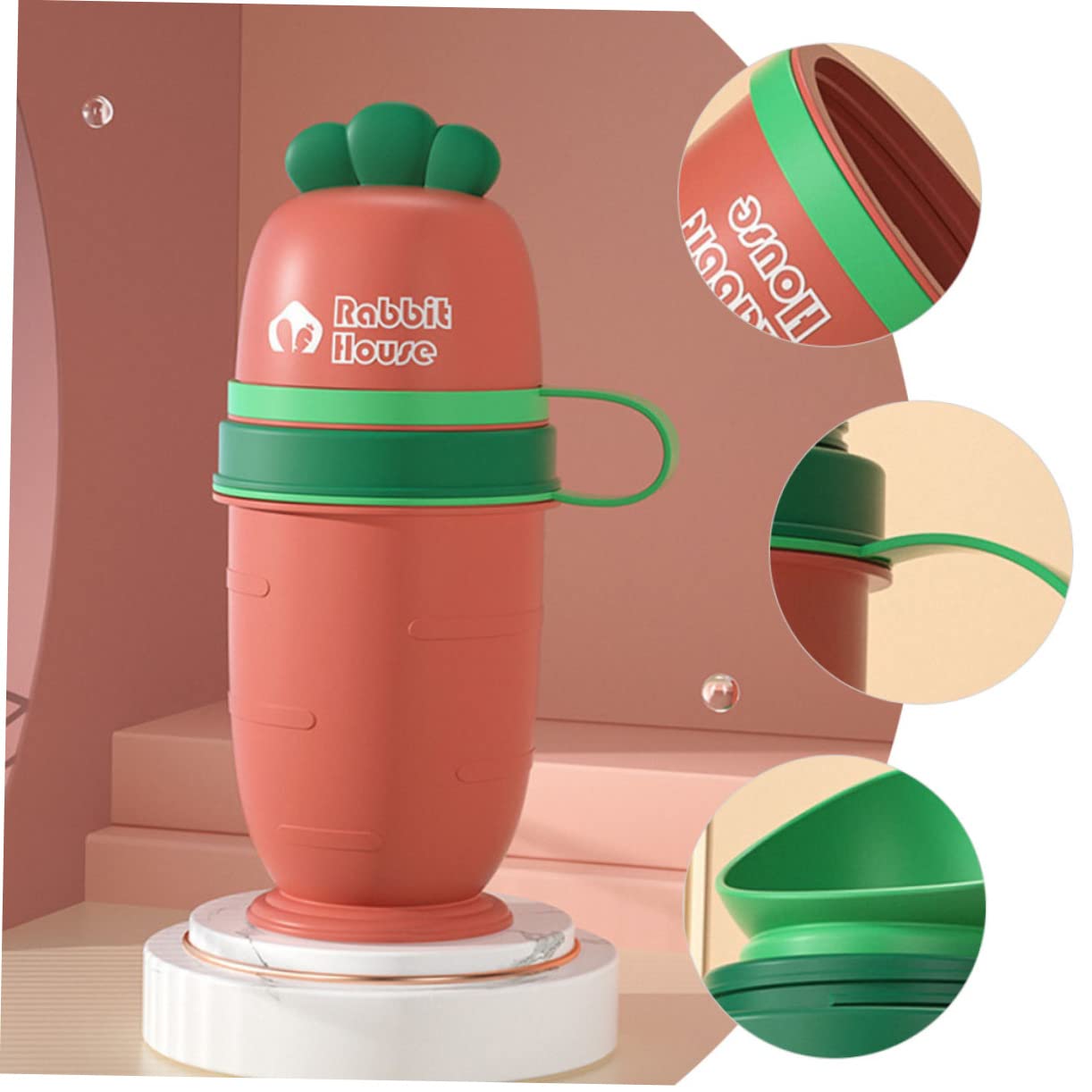 Wakauto 3-Piece Kids Travel Potty Set - Portable Chamber Pot & Urinal for Toddlers - Lightweight PP Material for Home, Car & Outdoor Use