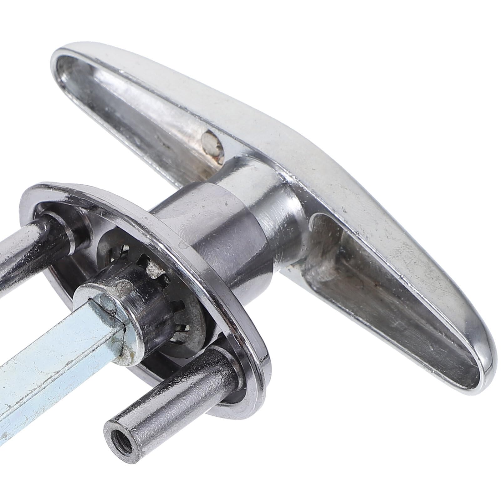 Garage Door T-Handle Lock Replacement Kit with Key - Heavy Duty Flap Door Lock for Sheds, Barns & Storage Units | Secure Outdoor Door Hardware for Home & Commercial Use