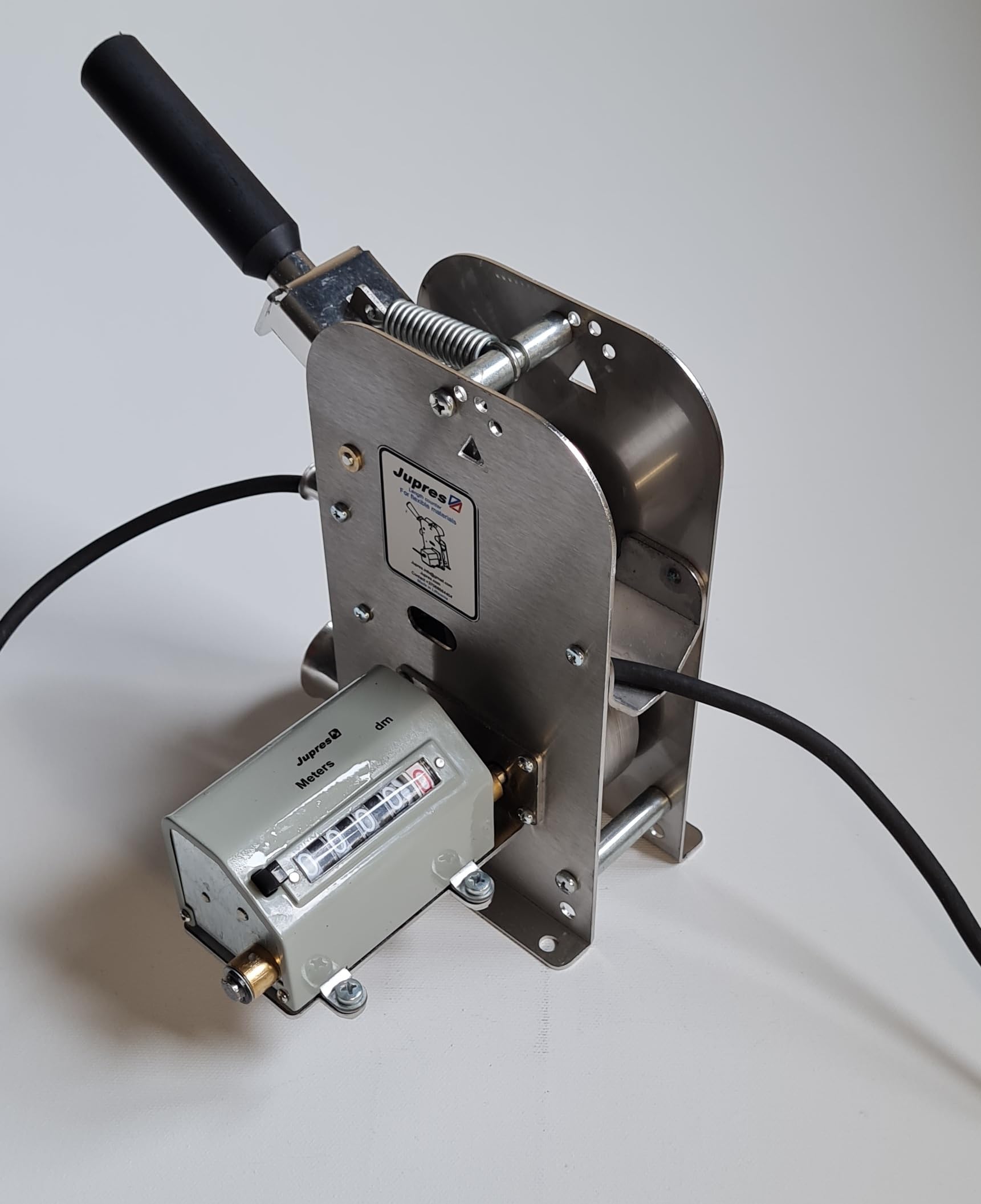 Digital Wire Cable Length Counter - Accurate Metric Measurement Tool for Electricians & DIY Projects | Perfect for Construction, Wiring, and Electrical Work