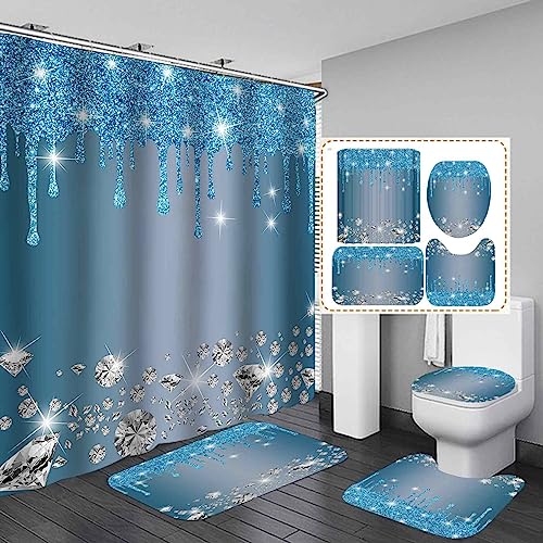 Blue Glitter