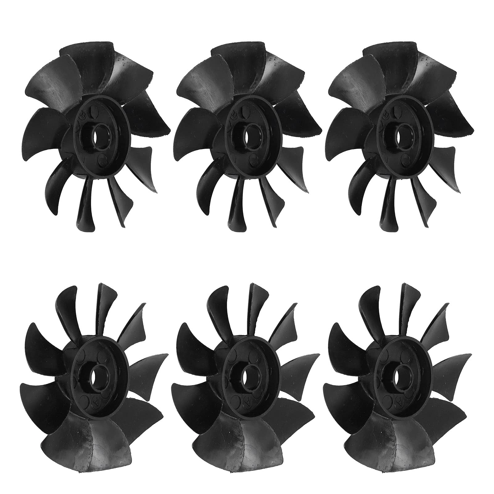 ABS 550W Fan Blades Replacement for Air Compressor & Pump Accessories - Durable Motor Blades for Industrial & Home Workshop Use