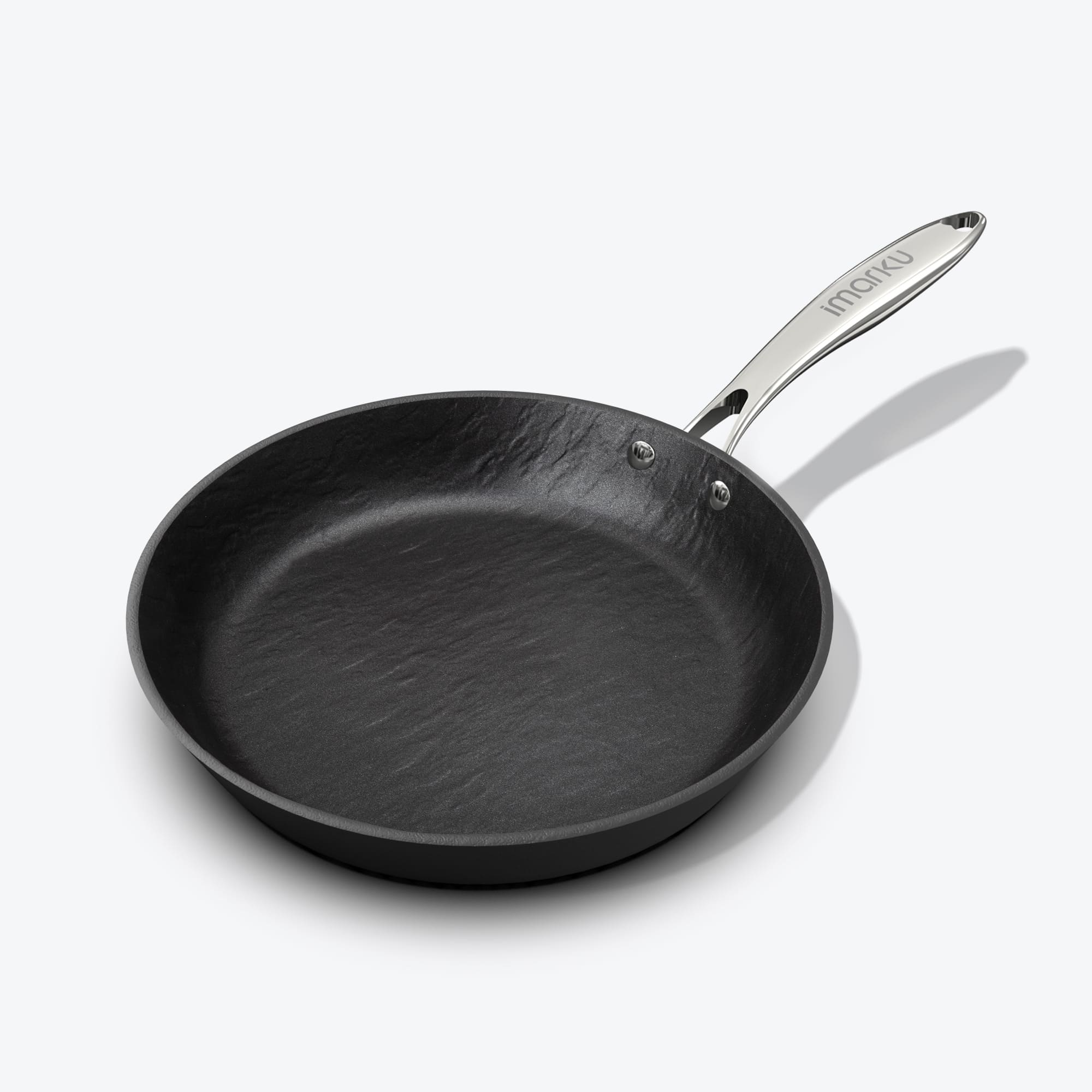 3-Piece Nonstick Marble Frying Pan Set - 8, 10 & 12 Inch Skillets for Cooking, Sautéing & Frying - Perfect for Home Kitchen, Camping & RV Cooking