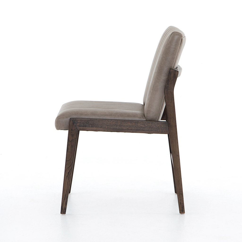 Alice Dining Chair - Modern Sonoma Grey Upholstered Seat - Perfect for Kitchen, Dining Room & Home Office