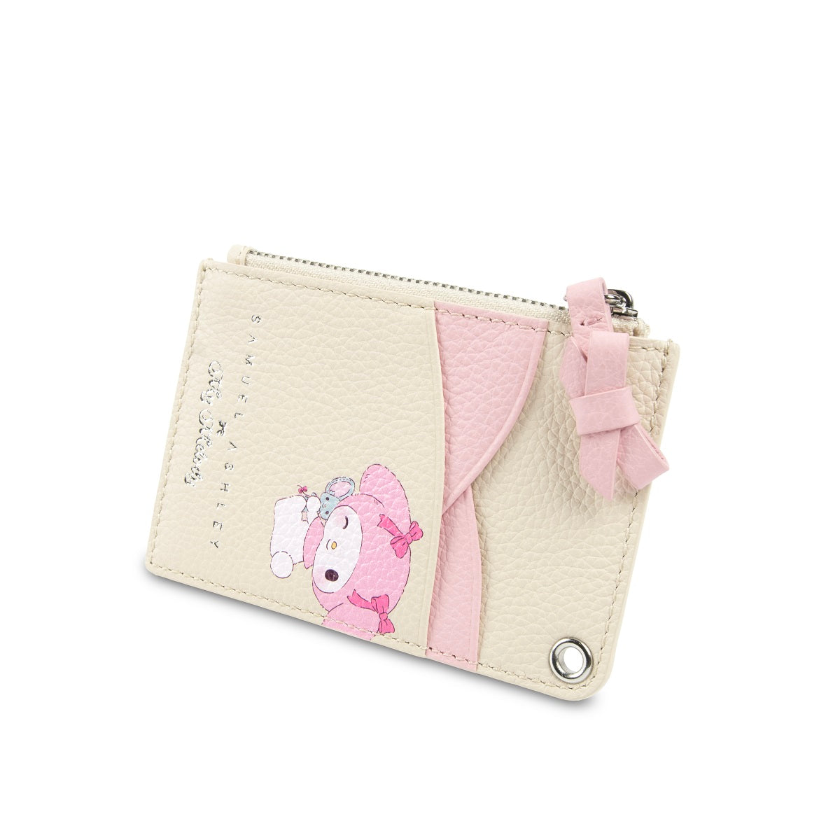 Samuel Ashley x Sanrio Characters Leather ID Badge Holder - Cute Kawaii Hello Kitty Work Lanyard for Office, School, Hospital & Convention Security