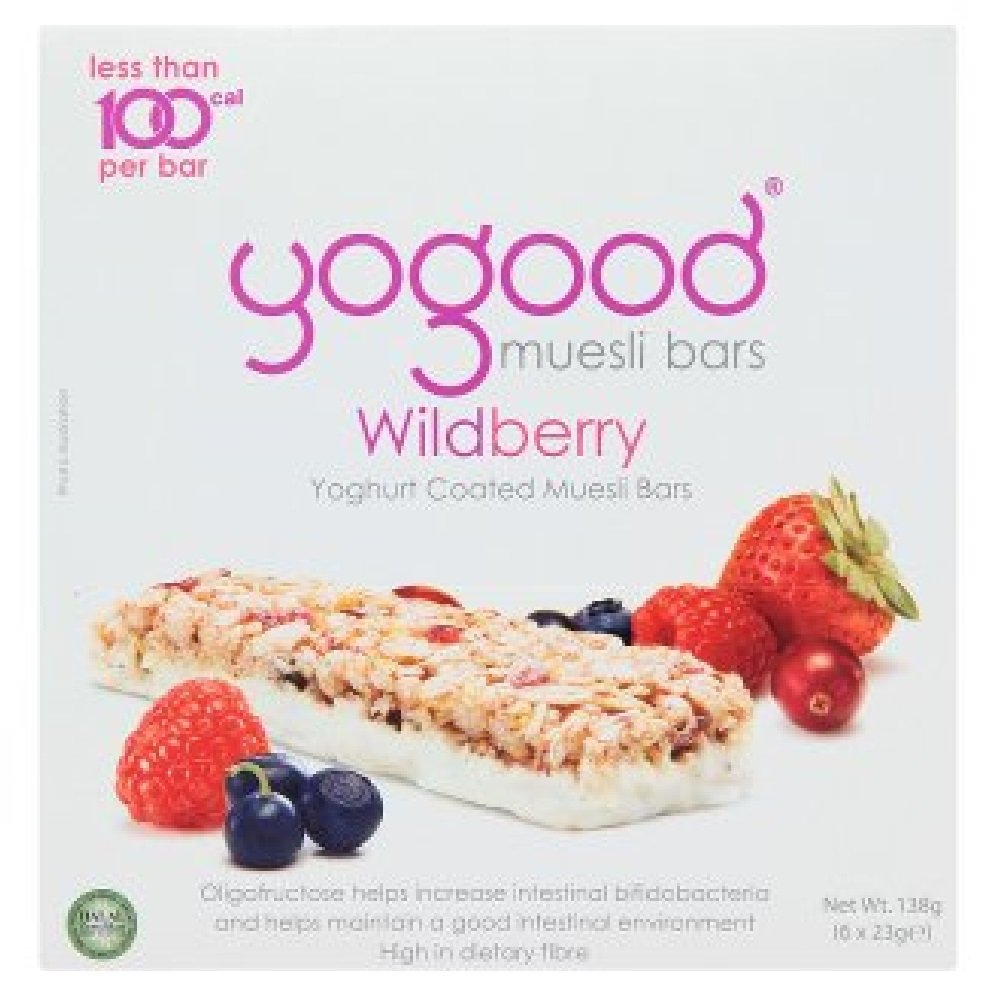 Yogood Wildberry Muesli Bars 23g - 72 Pack for Snacking