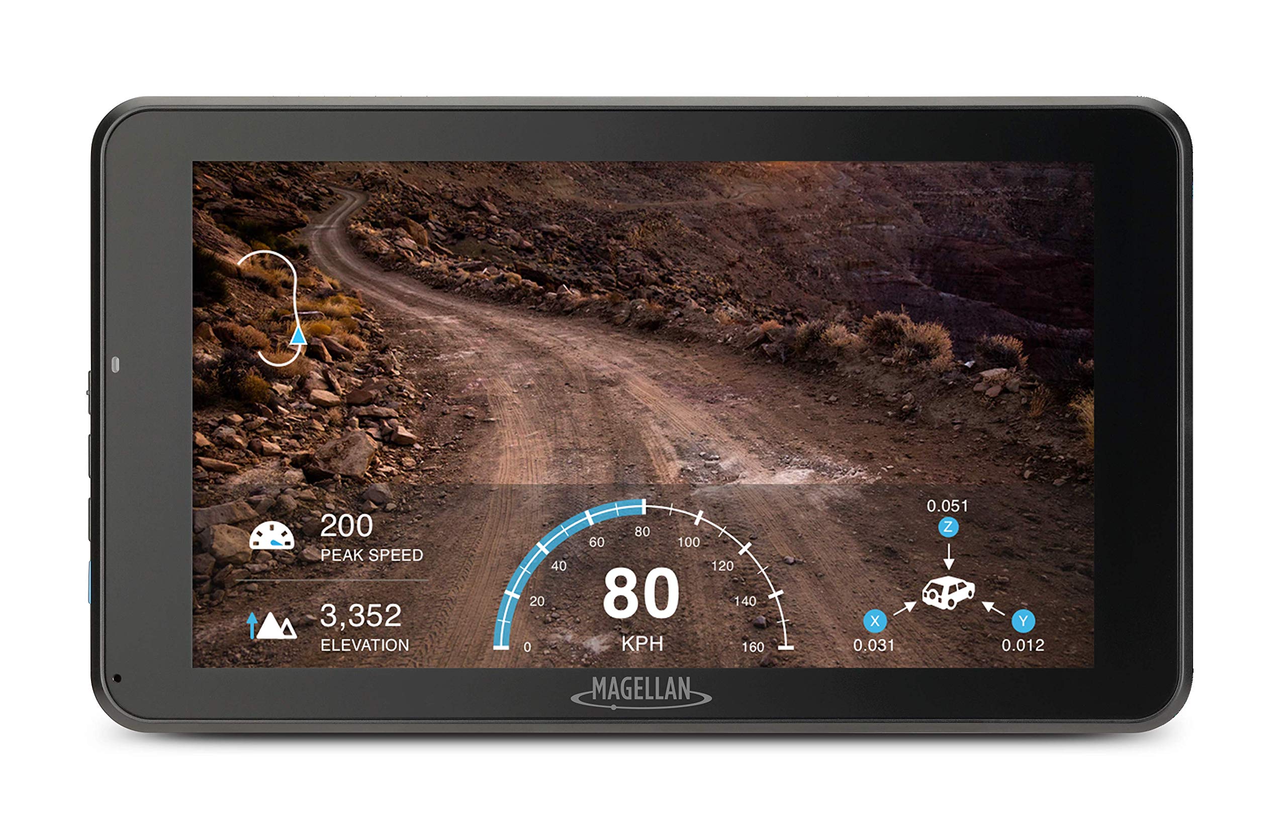 Magellan TN7881SGLUC TR7 GPS Navigator for Hiking & Driving - Dual-Purpose Trail and Street Navigation with Built-in Camera | Perfect for Outdoor Adventures & Road Trips