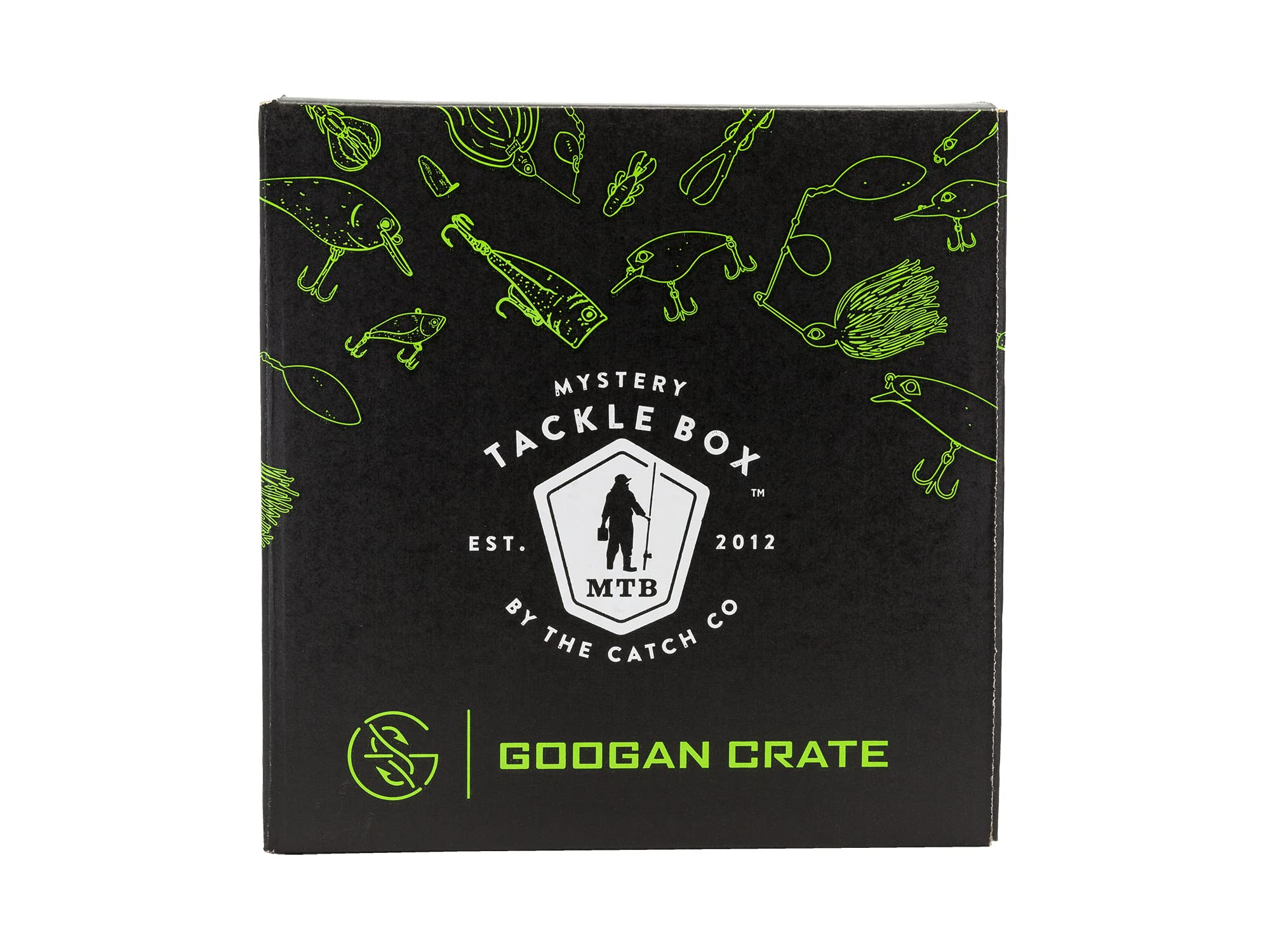Googan Squad Mystery Tackle Box - Premium Bass Fishing Kit with Topwater Lures | Best for Freshwater & Saltwater Fishing | Ideal for Anglers, Beginners & Professionals