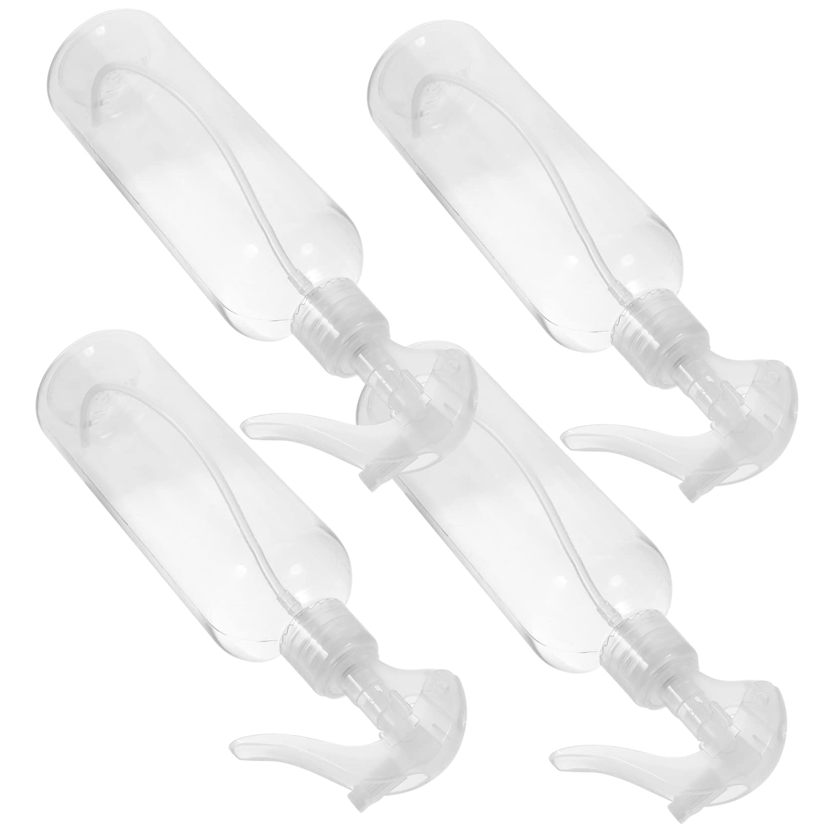 Beavorty 2-Pack 300ml Empty Travel Spray Bottles - Leakproof & Durable for Gardening, Toiletries, Makeup - Perfect for DIY, Hair Care, Cleaning & Plant Misting (4pcs*2)