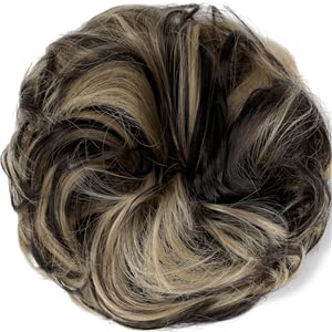 Dark Brown Mix Ash Blonde
