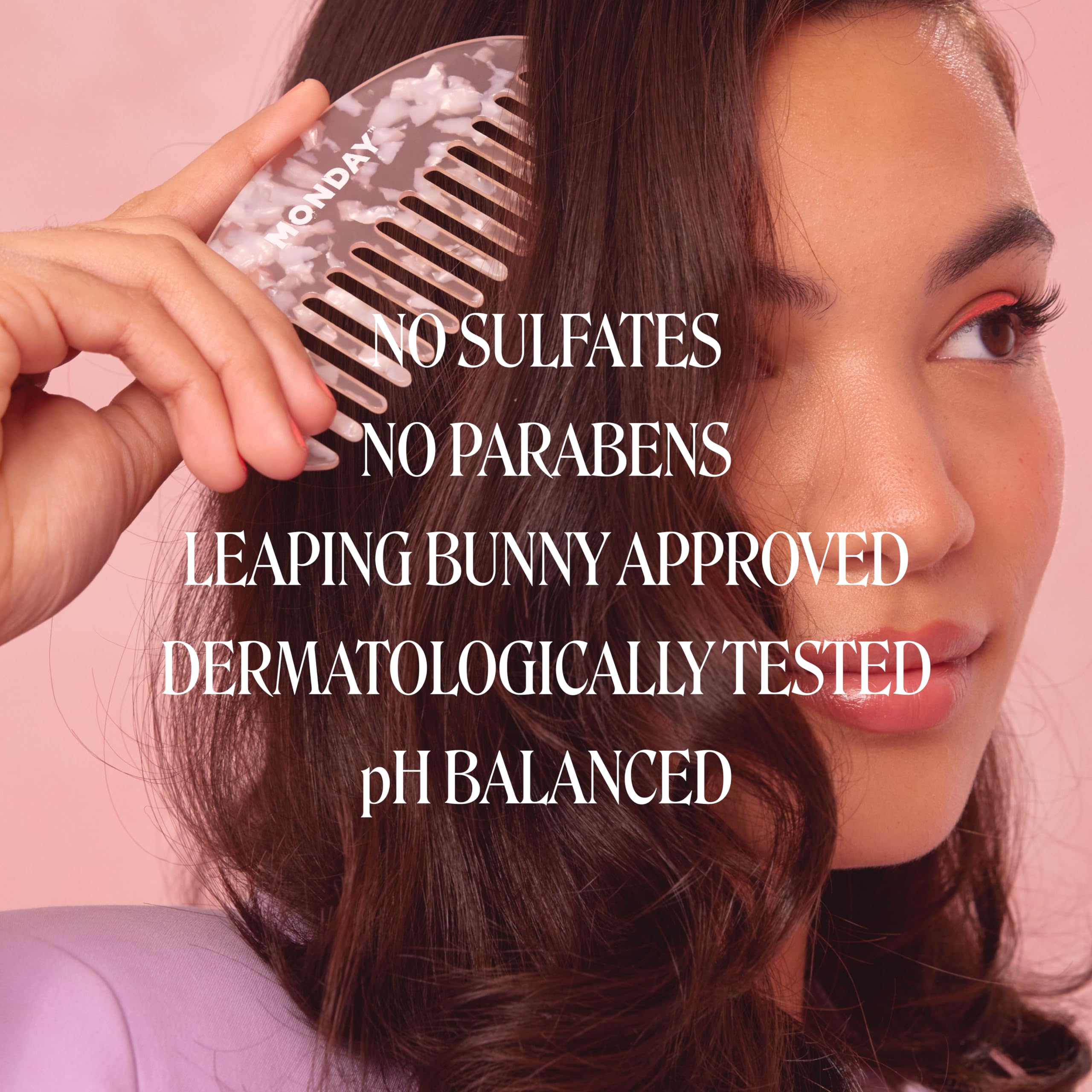 **MONDAY HAIRCARE Moisture Shampoo & Conditioner Set (2 Pack) – 27oz Each for Dry, Coarse, Stressed, Coily & Curly Hair – Infused with Coconut Oil, Rice Protein, Shea Butter & Vitamin E – 100% Recyclable Bottles – Perfect for Daily Hydration & Repair**