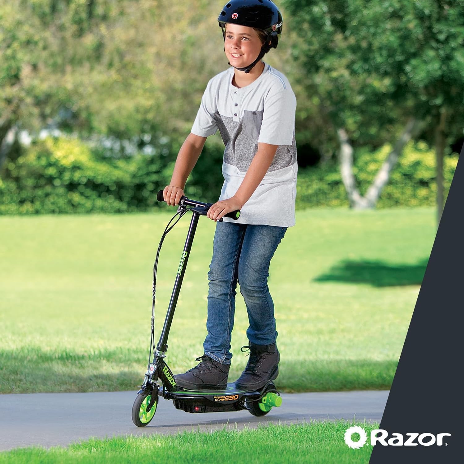 Razor E90 Electric Scooter - 36V Power, 9