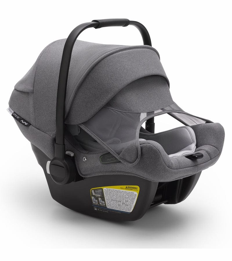 Nuna Bugaboo Turtle Air Convertible Car Seat with Base - Safe & Comfortable Infant to Toddler Car Seat for Travel & Daily Commute
