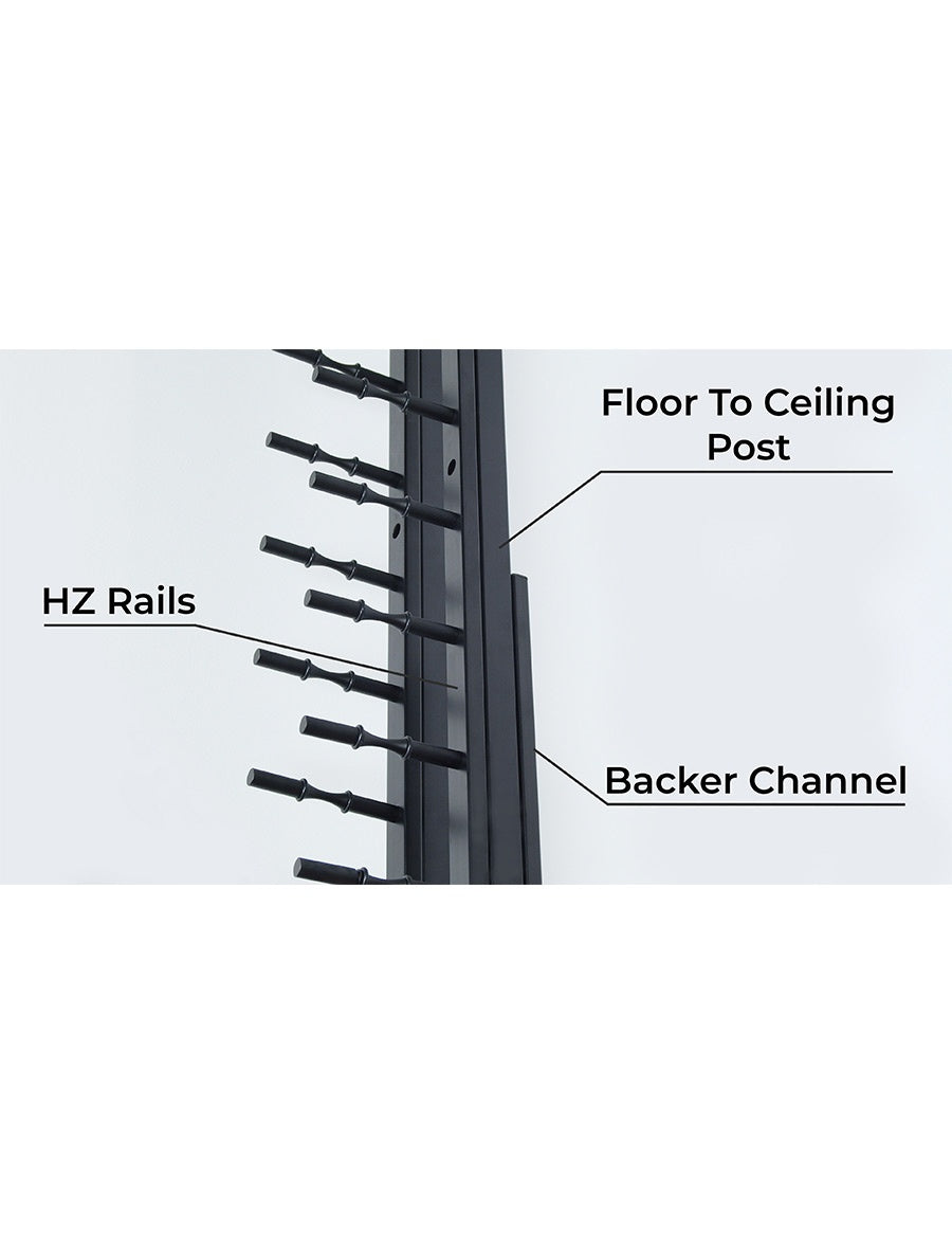 Ultra Floor to Ceiling Post - Sturdy & Adjustable Support Pole for Home & Office - Perfect for Room Dividers, Shelving, and Closet Organization