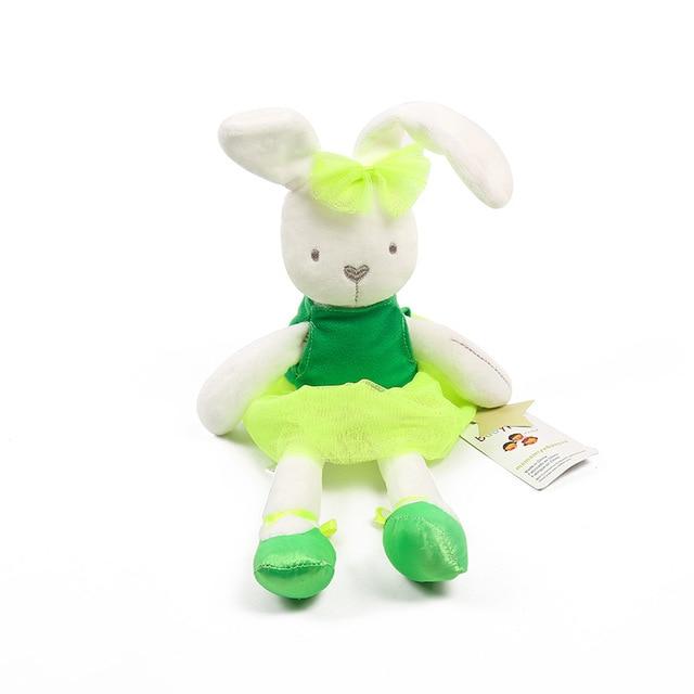 Miss Wabbitt Plush Bunny Stuffed Animal Toy - Super Soft Cuddly Rabbit with Priority Shipping - Perfect for Kids' Bedtime, Nursery Decor & Easter Gift Giving