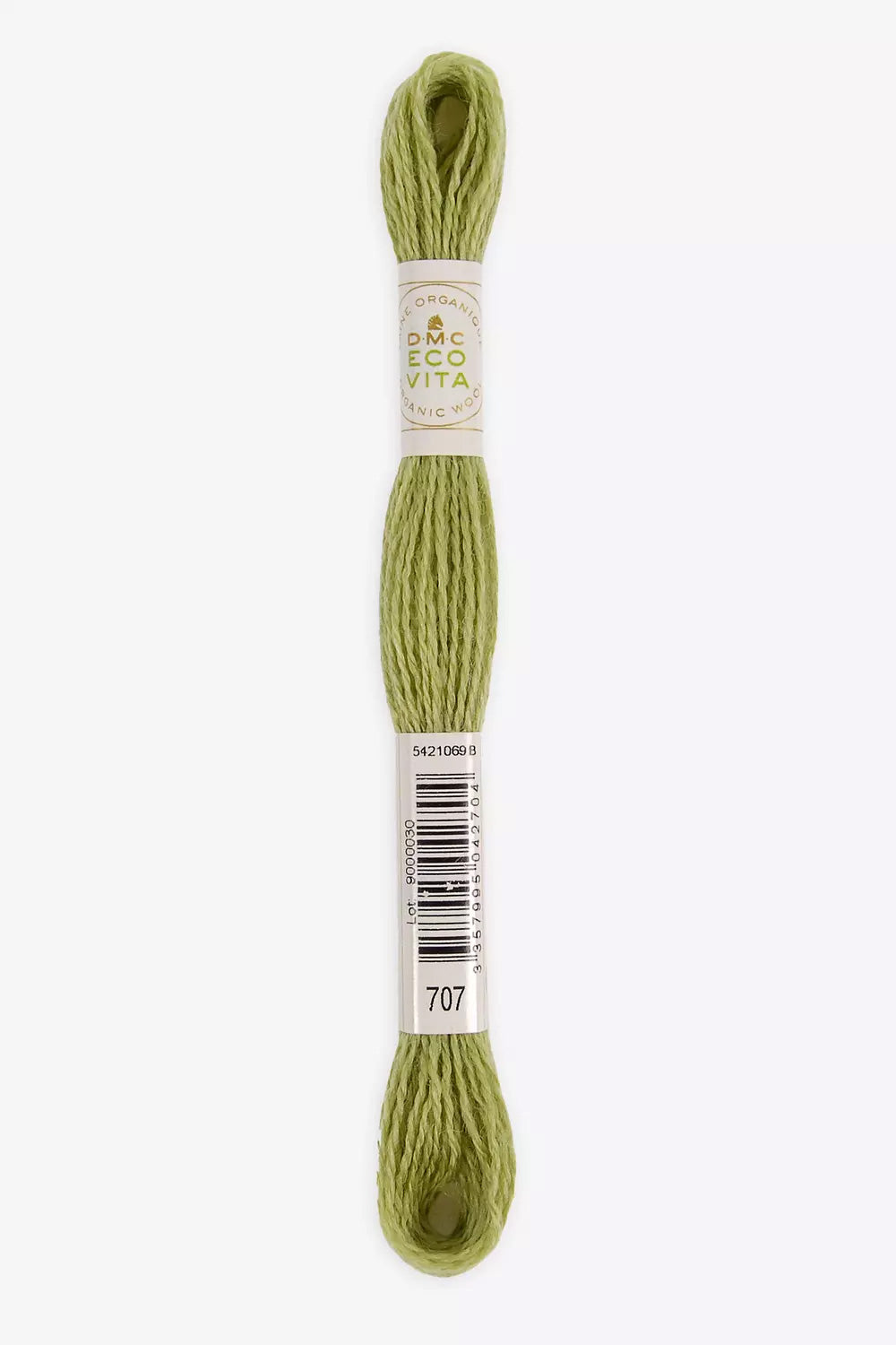 DMC 707 Eco Vita Wool Embroidery Thread - Premium Hand Embroidery Yarn for Needlepoint, Cross Stitch & Crewel Work - Perfect for DIY Crafts, Home Decor & Textile Art Projects