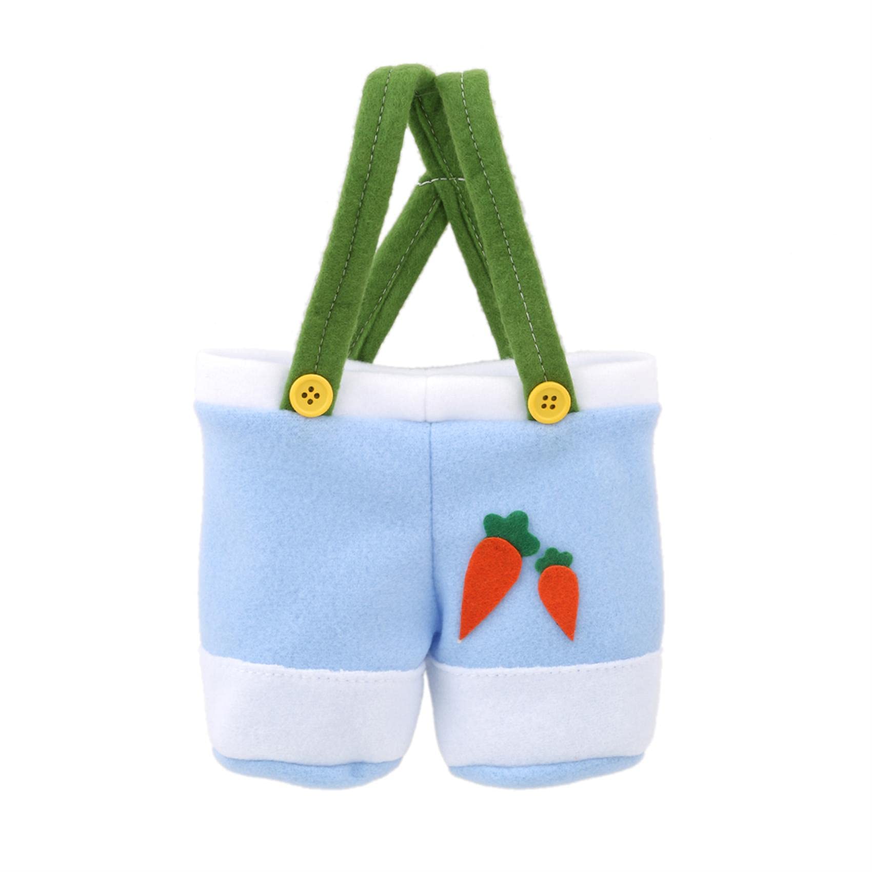 Easter Egg Candy Storage Tote Bag - Adorable Blue Present Basket for Easter Treats, Surprises & Gifts | Perfect for Easter Egg Hunts, Party Favors & Holiday Gift Giving