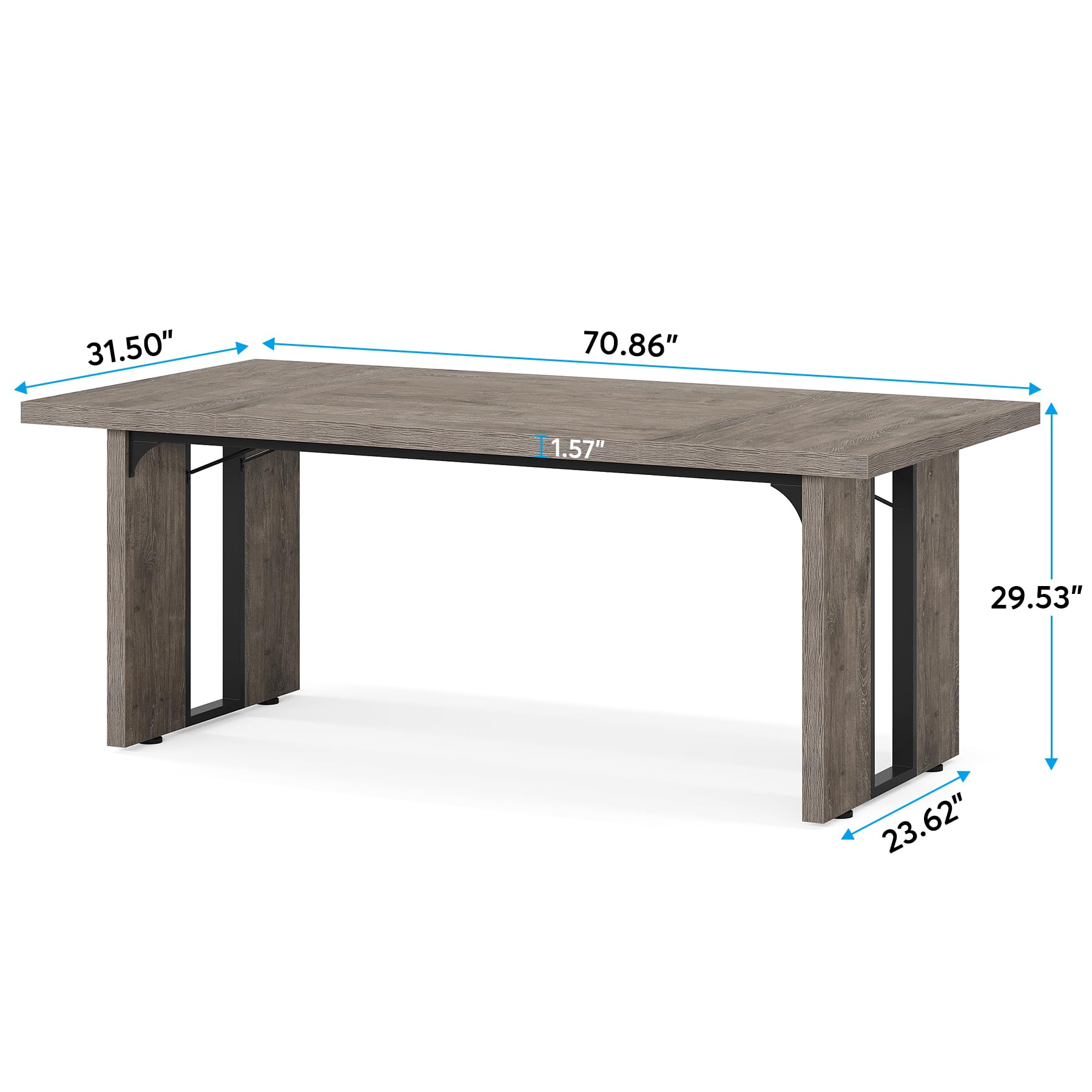 Tribesigns 6FT Conference Table - 70.9