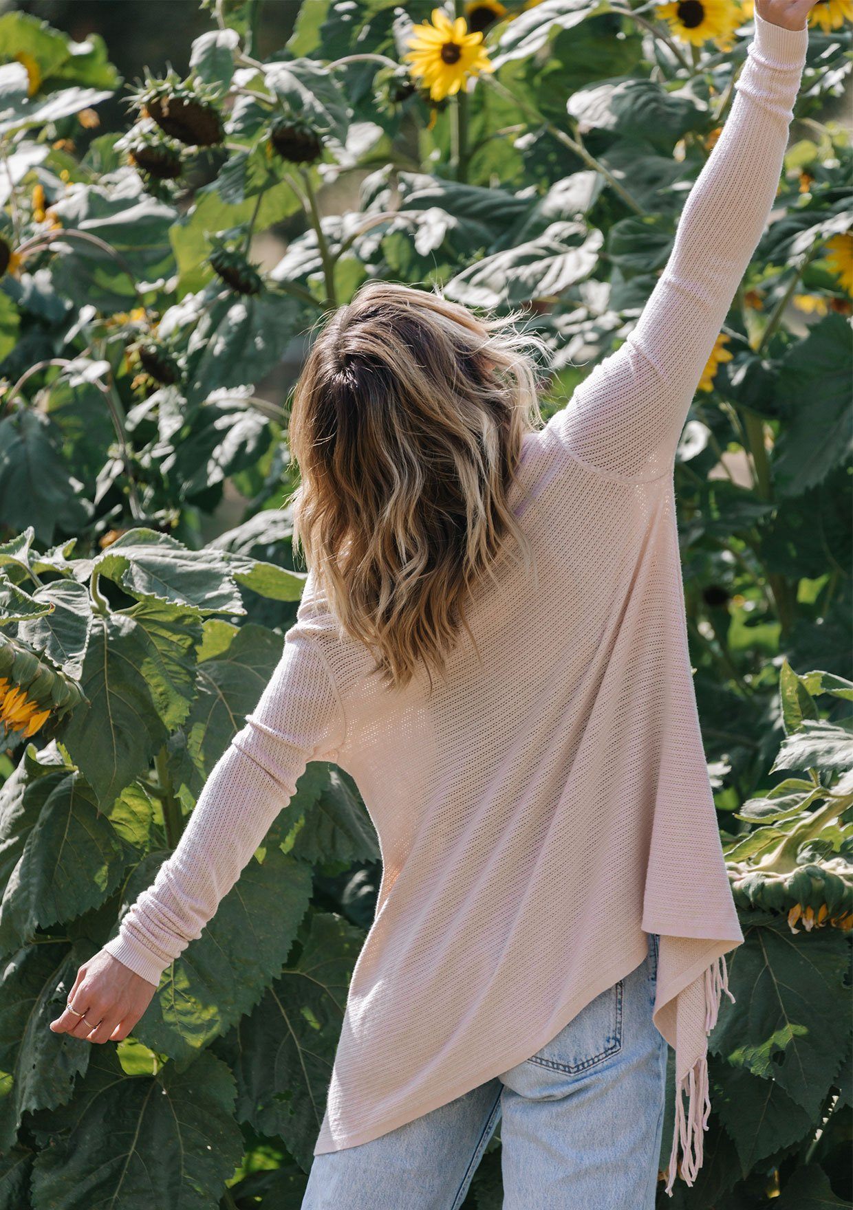 Carys Pointelle Knit Sweater for Women - Soft Breathable Lace Knit Pullover | Perfect for Fall, Winter & Casual Outfits