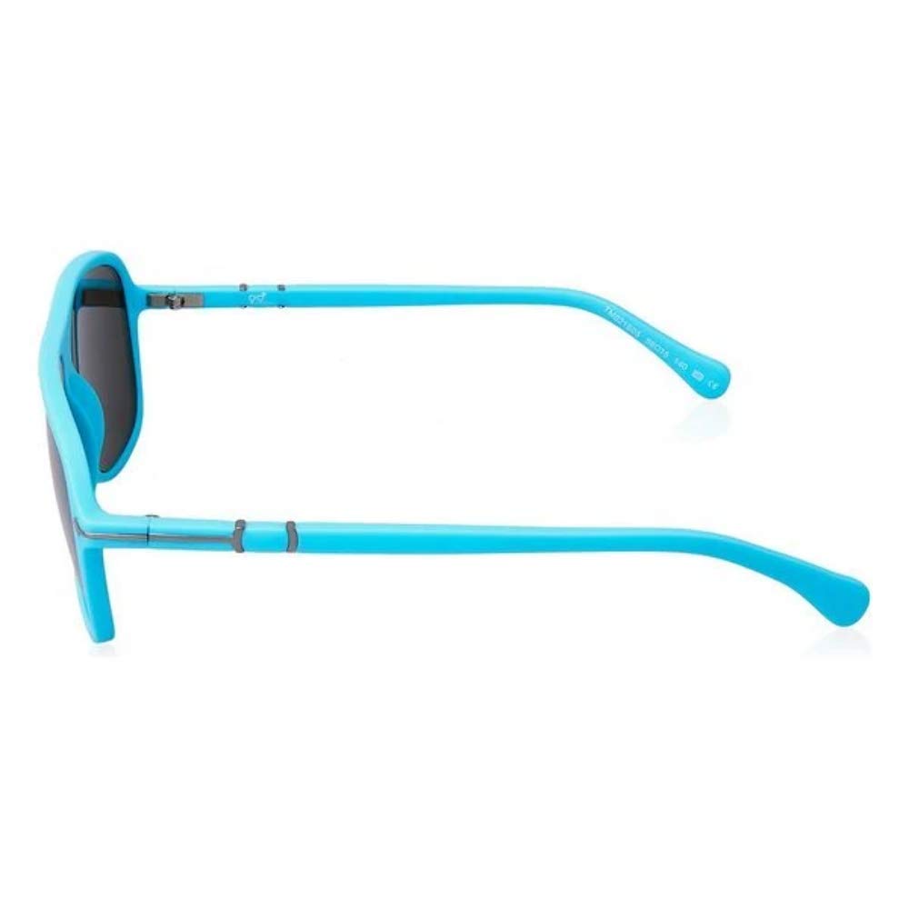 TM-021S-05 Polarized Fashion Sunglasses - Blue Mirror Lens Unisex Shades for Men & Women - UV Protection for Driving, Beach & Outdoor Activities