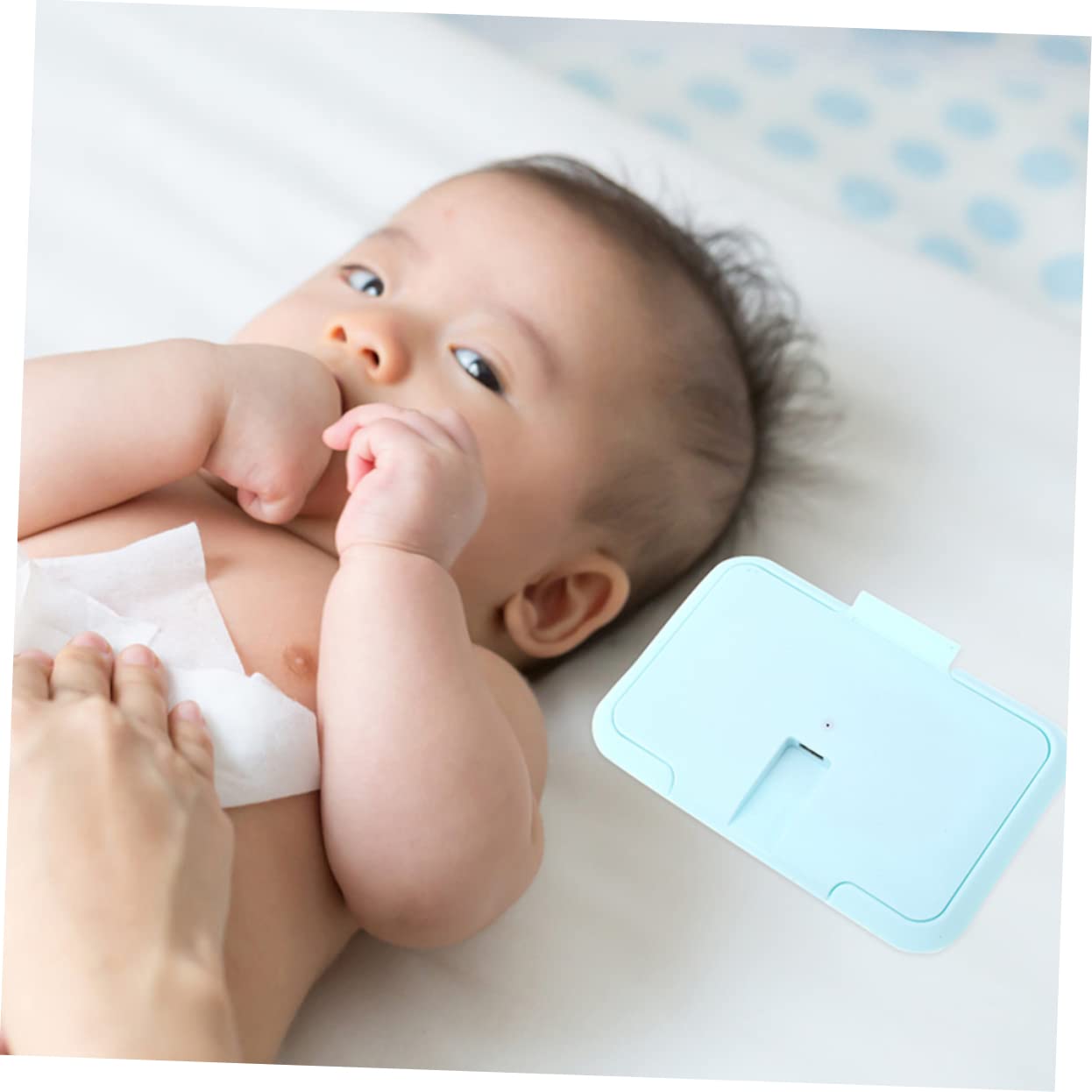 UPKOCH 2 Pack USB Baby Wipe Warmer - Portable Thermostatic Wipe Heater for Home & Travel | Perfect for Diaper Changes, Nursery Care & On-the-Go Parenting