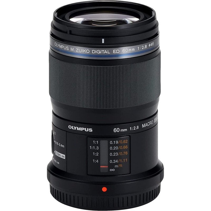 Olympus OM System M.Zuiko Digital ED 60mm f/2.8 Macro Lens for Micro Four Thirds Cameras - Perfect for Close-Up Photography, Product Shots & Nature Macro Shots