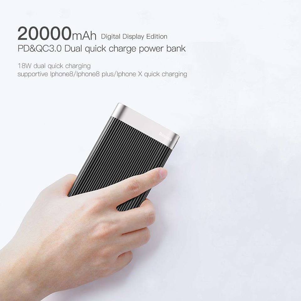20000mAh Fast Charging Portable Power Bank - High Capacity External Battery Pack for iPhone, Android, Samsung | Perfect for Travel, Camping & Emergency Backup