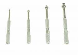 Precision Small Hole Gauge Set - 6-Piece Measuring Tool Kit for Accurate Bore Sizing (0.13-0.5 Inch) - Ideal for Machinists, Engineers & DIY Automotive Repair