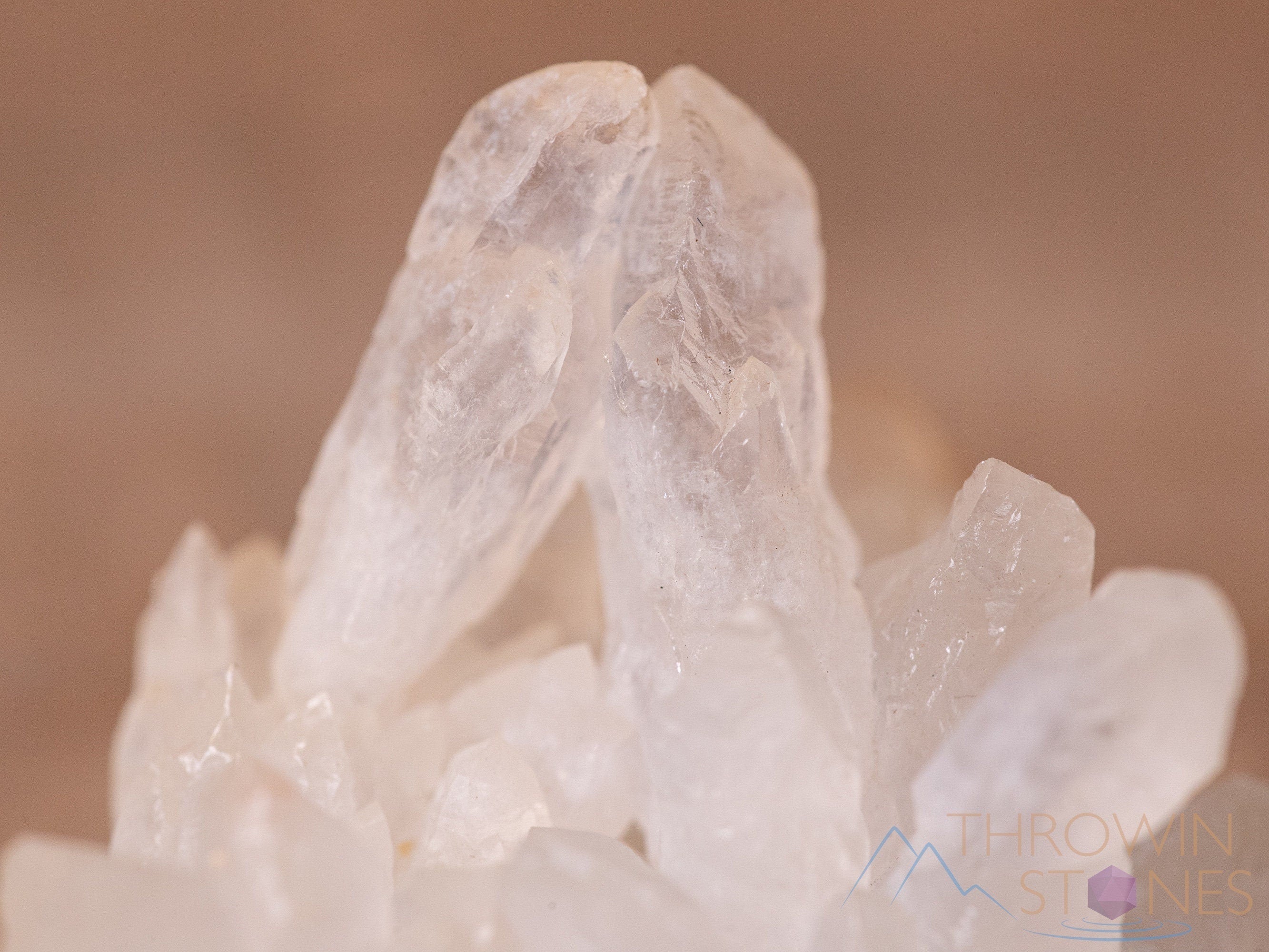 Natural Raw Quartz Flower Crystal Cluster - Healing Stone for Home Decor, Housewarming Gift, Meditation & Energy Balancing (40460) - Perfect for Living Room Display, Office Feng Shui & Spiritual Healing