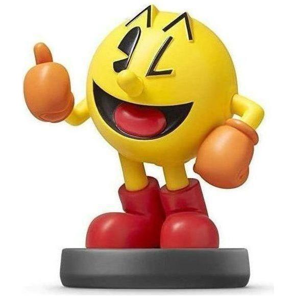 Super Smash Bros Pac-Man Amiibo Figure - Nintendo Compatible Collectible for Gaming & Display - Perfect for Smash Bros Fans & Nintendo Collectors