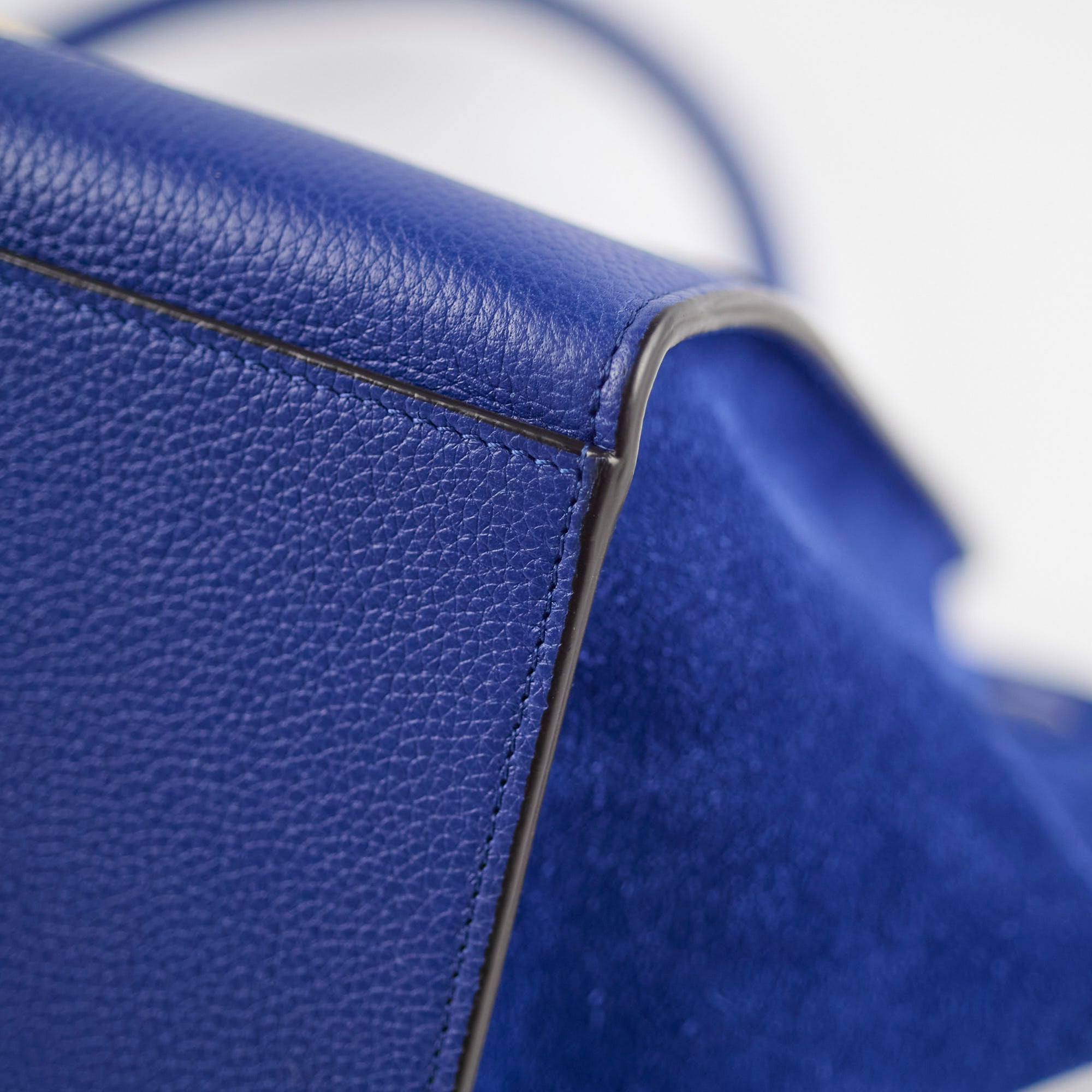Celine Small Trapeze Bag in Blue | Premium Leather Crossbody Handbag for Women | Perfect for Work, Travel & Everyday Use