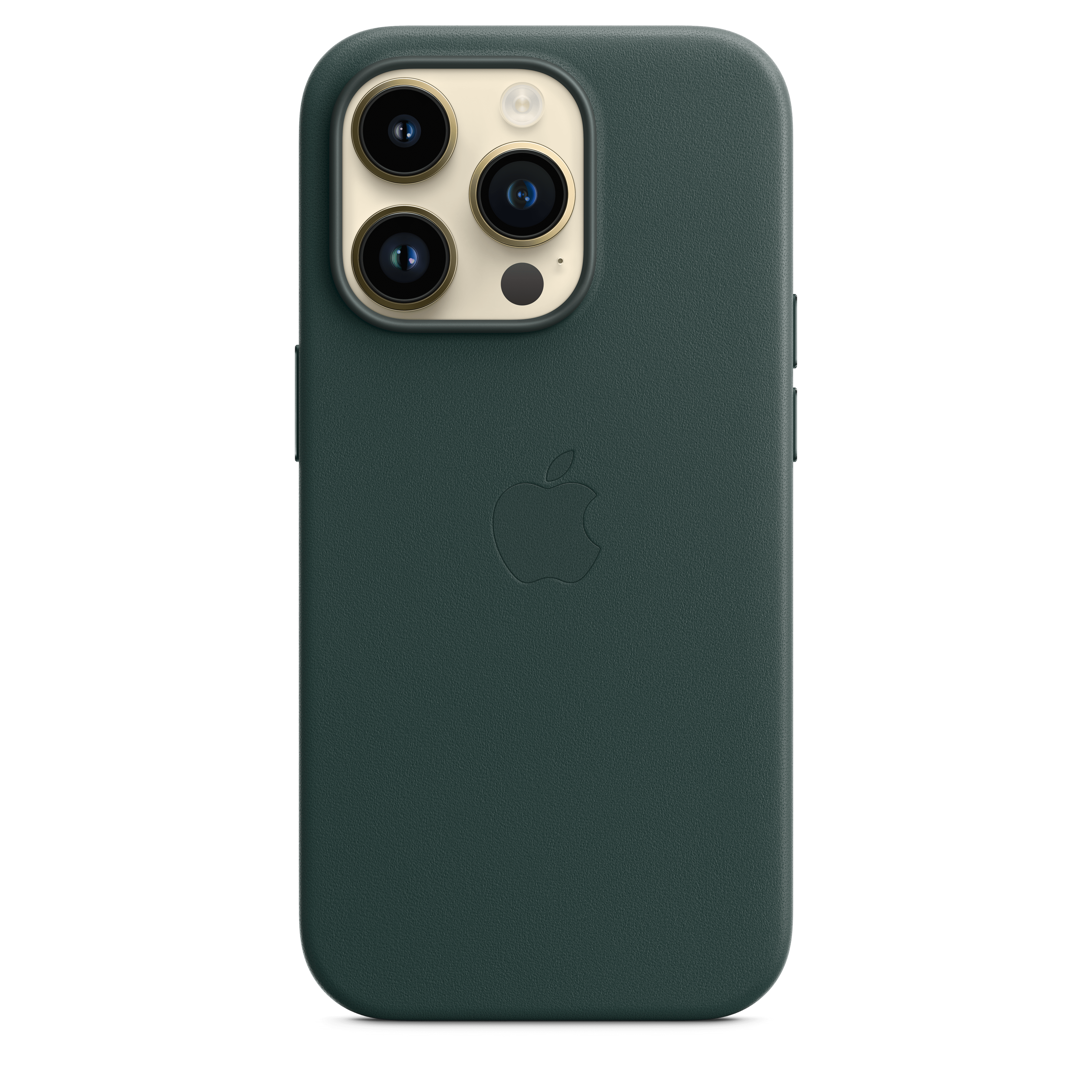 Premium Leather MagSafe Case for iPhone 14 Pro - Forest Green | Slim Protective Cover with Magnetic Alignment for Wireless Charging | Perfect for Work, Travel & Everyday Use
