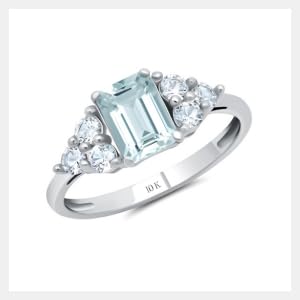 Aquamarine | White Gold